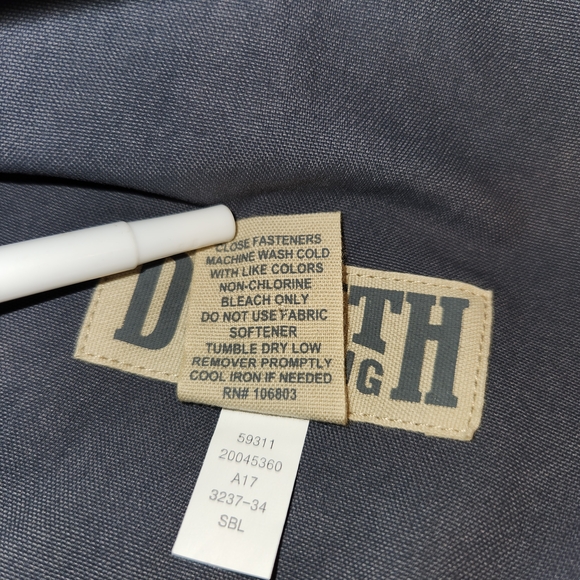 NWT Duluth Trading Co Dry On The Fly STELBLU Mens 2XLx30 Cargo Pants - Picture 10 of 10